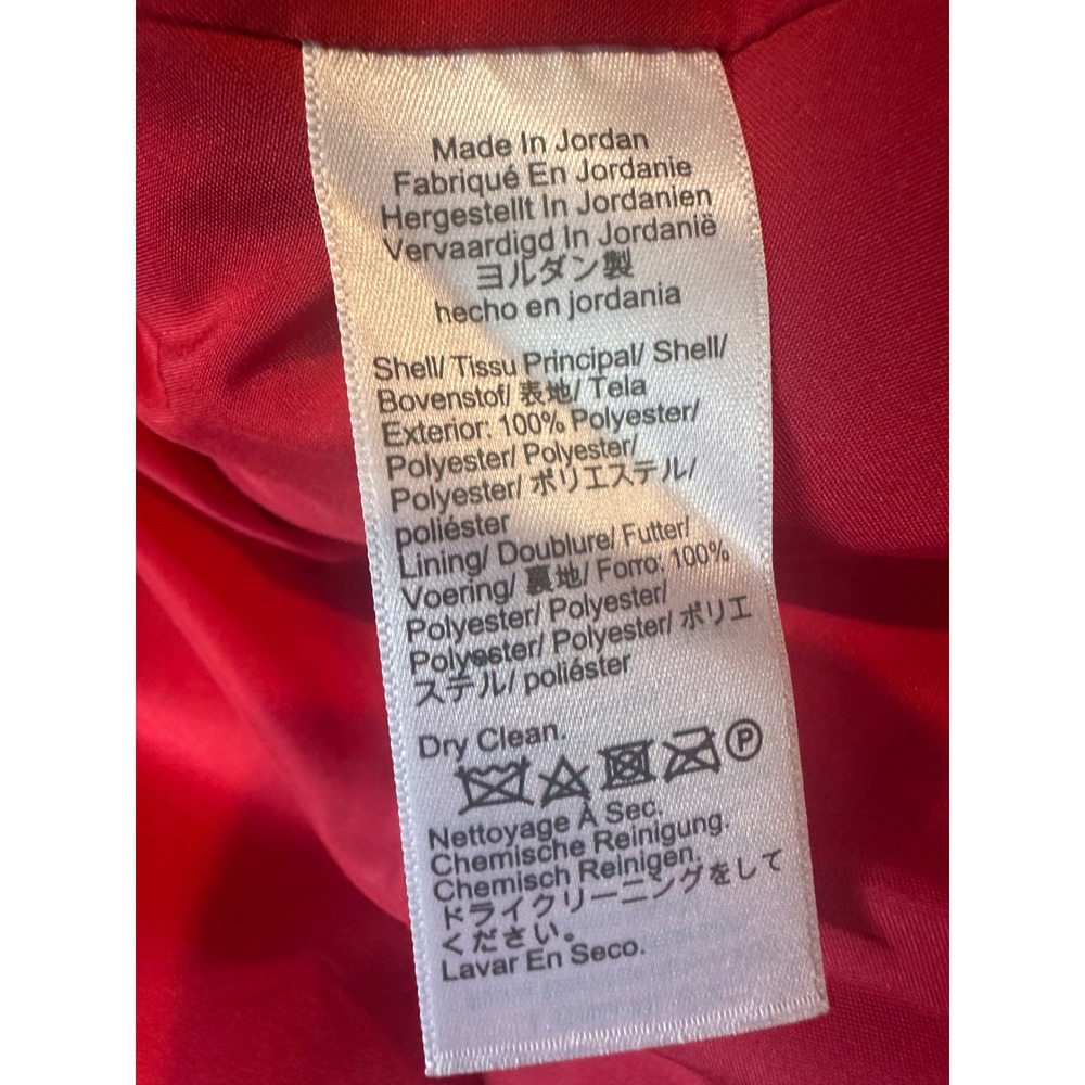 J.Crew Womens Red Two-Button Blazer Jacket CG368 Size 12P Petite New - Picture 8 of 11